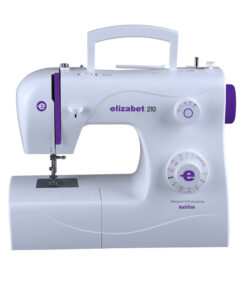 چرخ خیاطی خانگی کاچیران مدل elizabet210 با بازوی آزاد، قلاب نوسانی، حداکثر سرعت دوخت 750 کوک در دقیقه، اهرم کشش نخ و پدال الکترونیکی، مناسب دوخت انواع لباس و دارای استانداردهای ایمنی داخلی و اروپایی