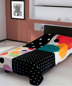 پتو گلبافت طرح یکنفره سایز 160x220 سانتی متر