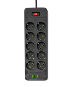 چندراهی برق پاورسوکت مدل F35U-Type-C