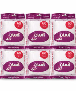 فیلتر چای آسان دم مدل کیسه ای 6 بسته 60 عددی