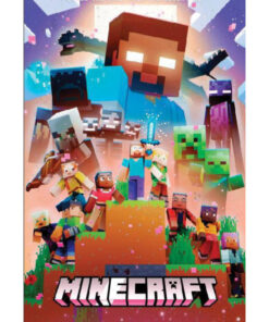 فرش پارچه‌ای مدل ماینکرافت Minecraft کد 509