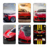 استيکر کارت کارنيکا طرح فراری Ferrari کد 54061 مجموعه 6 عددی