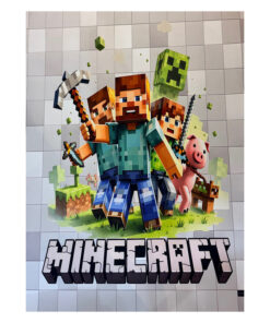 فرش پارچه‌ای مدل ماینکرافت کد Minecraft 311
