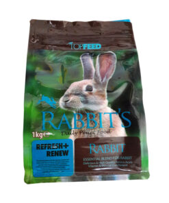 غذای خشک خرگوش تاپ فید مدل Rabbit Daily PelletFood وزن 1 کیلوگرم