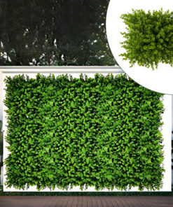 چمن مصنوعی مدل دیوار سبز نقش برجسته شمشادی 25×25 سانتی متر