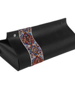 کاور دستمال کاغذی بومی مدل پارچه قلم کاری کد 002