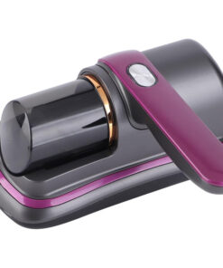 جارو شارژی دستی پاکروب مدل YX-816 با مکش 300 وات، باتری 1500mAh، مخزن 250 میلی‌لیتر، اشعه UV ضدعفونی‌کننده، فیلتر HEPA و قابلیت استفاده بی‌سیم، مناسب از بین بردن کنه و شپش