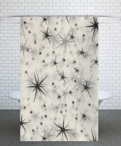 پرده حمام کد PH376 سایز 180x200 سانتی متر