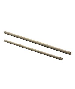 نشیمنگاه چوبی پرنده مدل MZ150 بسته دو عددی با شیار ضدلغزش، ابعاد 2x2x50 سانتی‌متر، ساخته شده از چوب طبیعی مرغوب و سمباده خورده، مناسب جلوگیری از استرس و بیماری میخچه کف پا