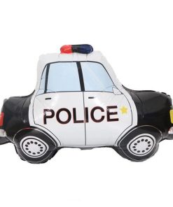 بادکنک فویلی طرح ماشین پلیس کد DB21