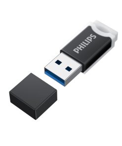 فلش مموری 32 گیگابایت فیلیپس مدل FM10UA-B با رابط USB 2.0، سرعت خواندن 30 مگابایت بر ثانیه، سرعت نوشتن 15 مگابایت بر ثانیه، سازگار با ویندوز، مک OS و لینوکس، مقاوم در برابر خش و اثر انگشت