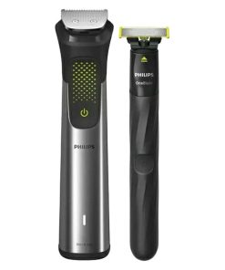 ماشین اصلاح موی سر و صورت فیلیپس مدل MG9553 با 45 تیغه، باتری 1200mAh، شارژ سریع USB، طراحی ارگونومیک، ضدآب برای استفاده زیر دوش و شانه قابل تنظیم دستی