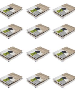 کیسه وکیوم مدل محافظ لباس سایز 70×100 بسته 12 عددی