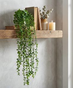 گل مصنوعی آویز شمشاد کد 1028، ابعاد 30×25×70 سانتی‌متر، وزن 105 گرم