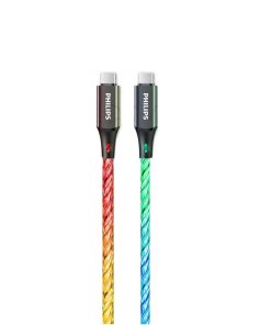 کابل USB-C فیلیپس مدل DLC5140C طول 1.2 متر